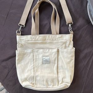 Amazon Iswee Canvas Tote Bag in Khaki